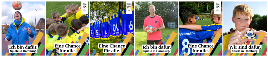 Wir sind dafür. Olympia und Paralympics in Hamburg SV Este 0670